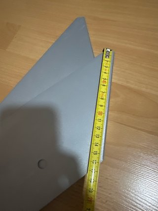 2 Escuadras metálicas para estanterías