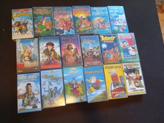 Películas VHS Dibujos (2€und)