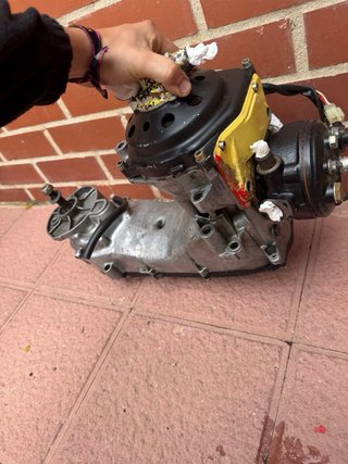 Motor Yamaha Aerox Completo Top Negro