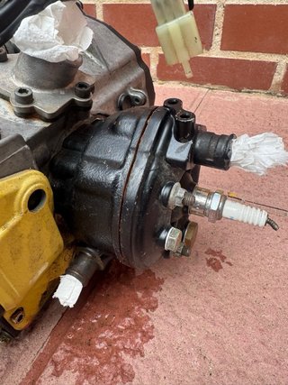 Motor Yamaha Aerox Completo Top Negro