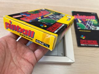 Pinball Dreams Super Nintendo PAL uk