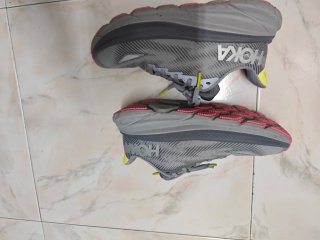 Zapatillas Hoka Clifton 9 GTX Gris/Rosa