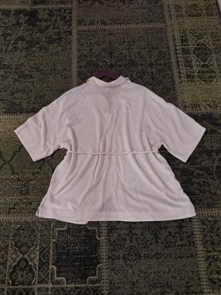 Camisa H&M Beige Manga Corta Talla XL