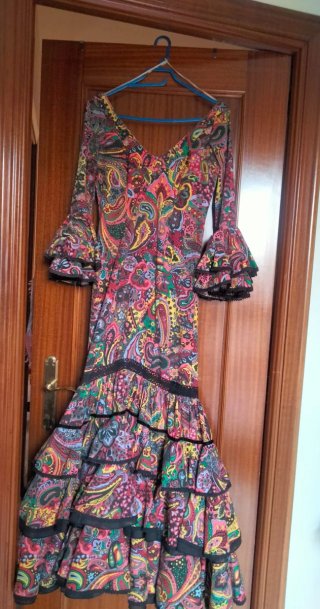 Traje de Gitana Multicolor