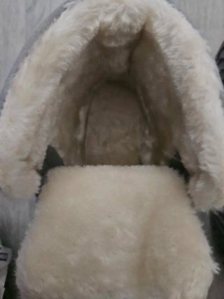 Botas de invierno grises