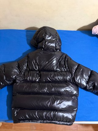Chamarra Puffer Zara Plumón Premium Negra