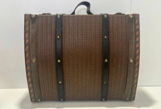 Maletín Madera Vintage con Interior Clasificado