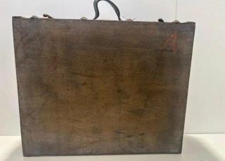 Maletín Madera Vintage con Interior Clasificado