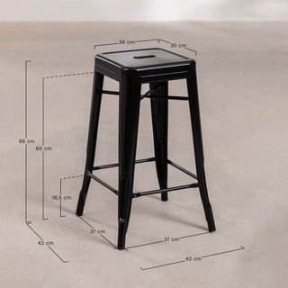 Pack 4 Taburetes Sklum 65cm NUEVOS