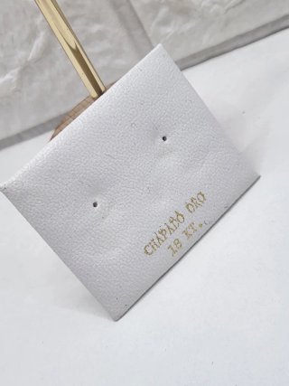 Pendientes Chapados Oro 18k Perlas y Circonitas