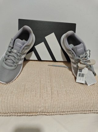 Zapatillas Adidas Cloudfoam Gris Mujer 37.5