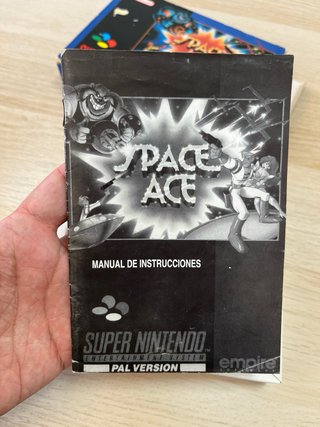 Space Ace Super Nintendo PAL