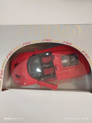 Burago Ferrari F50 1:18 Rojo