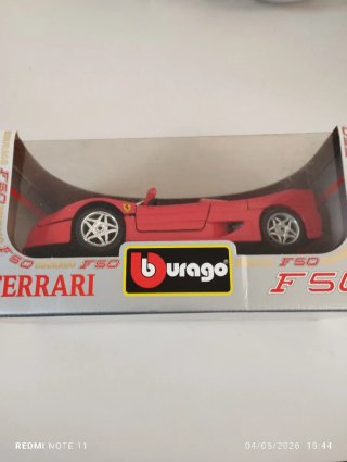Burago Ferrari F50 1:18 Rojo