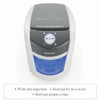 Destructora Papel Leitz Microcorte IQ 350 P5