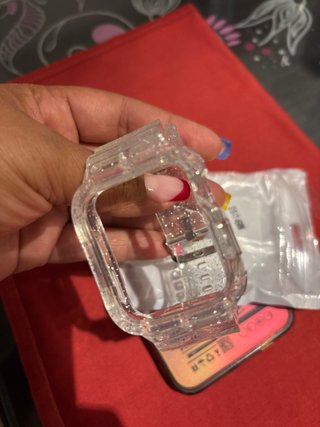 Pulsera Apple Watch S10 46mm Transparente