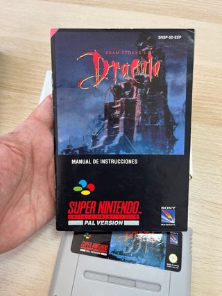 Super Nintendo Dracula PAL Version