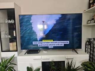 TV Samsung Smart TV 65 Negro/Plata