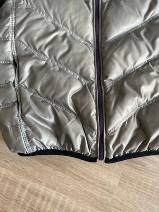 Chaqueta Diesel plateada bomber