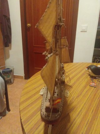 Maqueta Barco Velero Antiguo