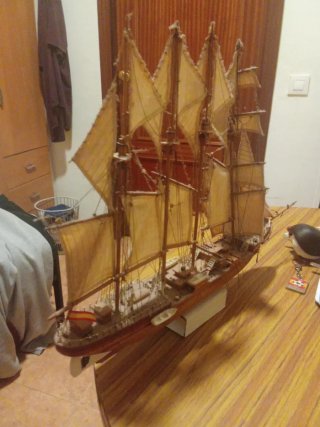 Maqueta Barco Velero Antiguo