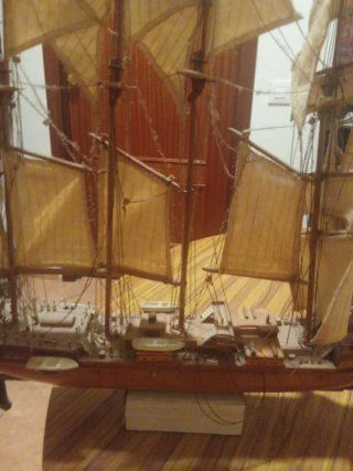 Maqueta Barco Velero Antiguo