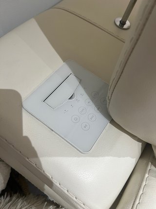Sofá Chaiselongue Piel Blanco