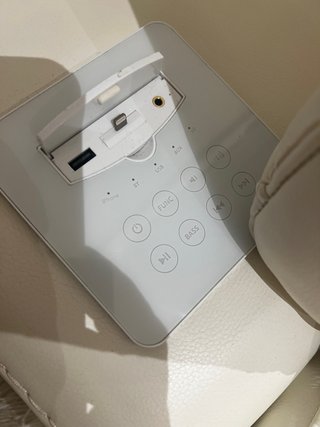 Sofá Chaiselongue Piel Blanco