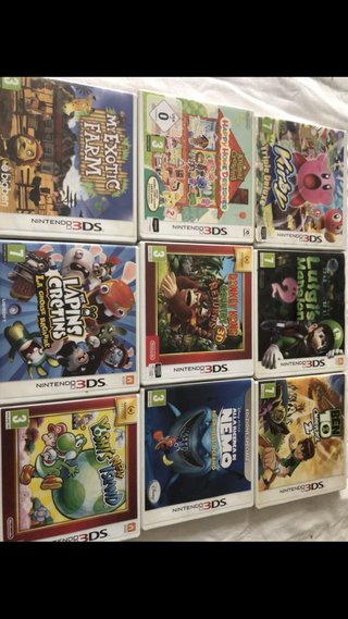Lotto 9 Giochi Nintendo 3DS - completi