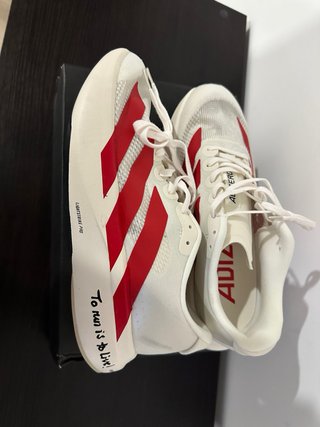 Adidas Adizero EVO SL - Tênis Corrida Branco/Verme