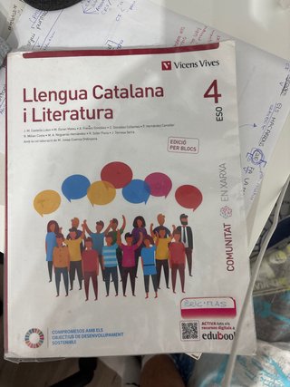 Llengua Catalana i Literatura, 4 ESO, edició pe...