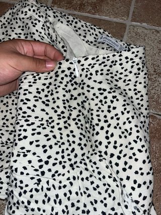Falda corta estampada