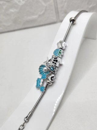 Pulsera Acero Quirúrgico Marina