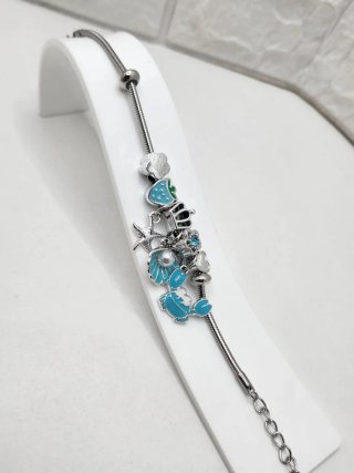 Pulsera Acero Quirúrgico Marina