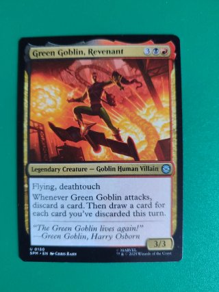Carta Magic Green Goblin, Revenant MTG