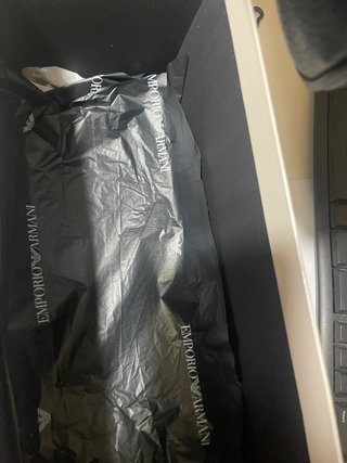 Neceser Emporio Armani Piel Negra