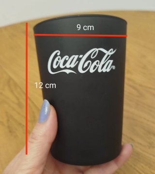 Set 6 Vasos Coca-Cola vidrio