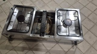 Fogon industrial acero inoxidable