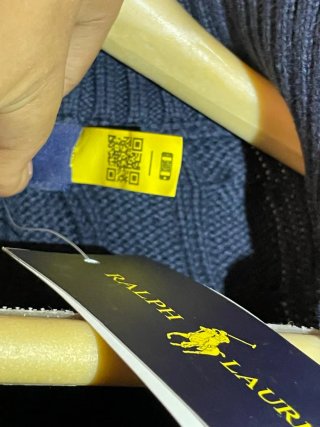 Polo Ralph Lauren Felpa Blu Zip
