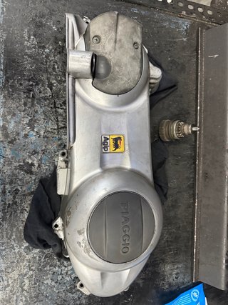 Bendix Arranque y Tapa Transmisión Piaggio