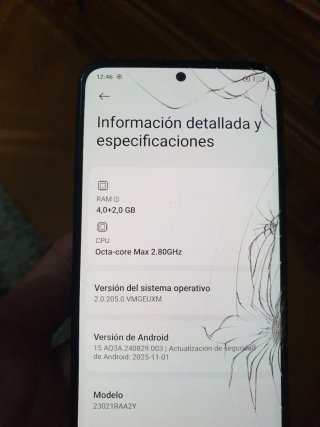 Xiaomi Redmi Note 12 Negro