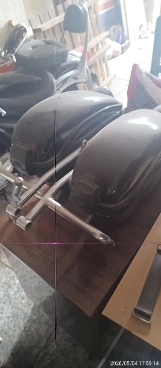 Moto Custom 125cc Negra con 7100km
