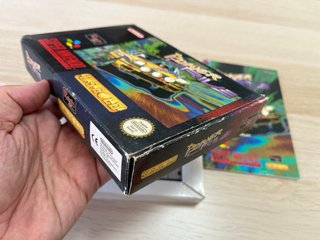 Power Drive Super Nintendo SNES Juego Completo