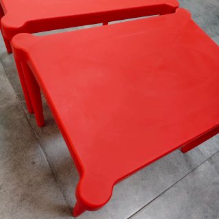 Mesa y 2 Sillas Utter Ikea Rojo