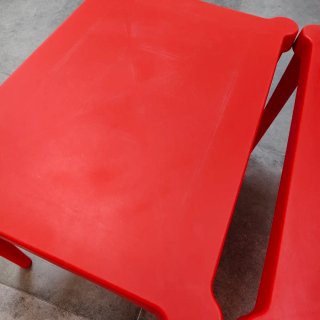 Mesa y 2 Sillas Utter Ikea Rojo