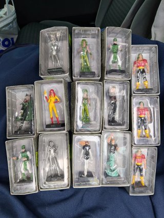 Figuras Héroes de Plomo Marvel