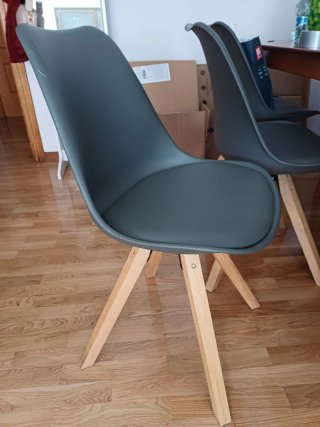 Pack 4 Sillas Comedor Diseño Nórdico