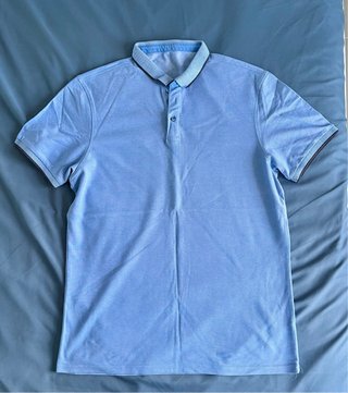 Polo Primark Azul Celeste Talla XL