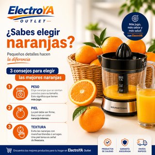 Exprimidor Eléctrico GOURMETmaxx 1.4L