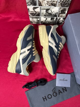 Zapatillas Hogan H665 Azul/Gris Talla 43